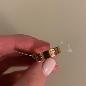 Gold Love Ring